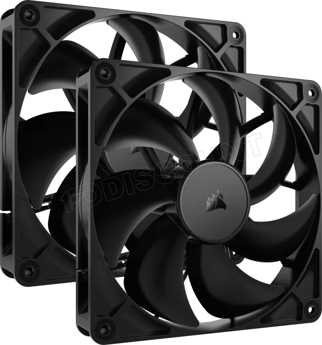 Lot de 2 Ventilateurs de boitier Corsair RS - 14cm (Noir)