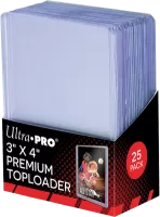 Photo de Lot de 25 Sleeves Ultra Pro TopLoader Premium Format 4"x3" (Ultra Clear)