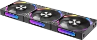 Photo de Lot de 3 Ventilateurs boitier Azza Galaxy Standard RGB - 12cm (Noir)