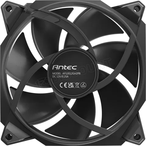 Photo de Lot de 3 Ventilateurs de boitier Antec Storm T3 - 12cm (Noir)