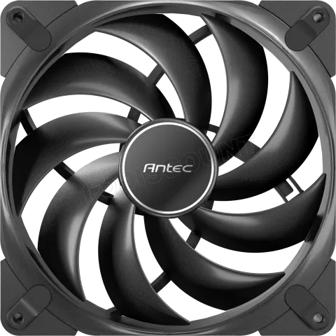 Photo de Lot de 3 Ventilateurs de boitier Antec Tranquil - 14cm (Noir)