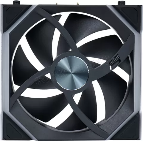 Photo de Lot de 3 Ventilateurs de boitier Lian Li Uni Fan SL Wireless Reverse RGB - 12cm (Noir)