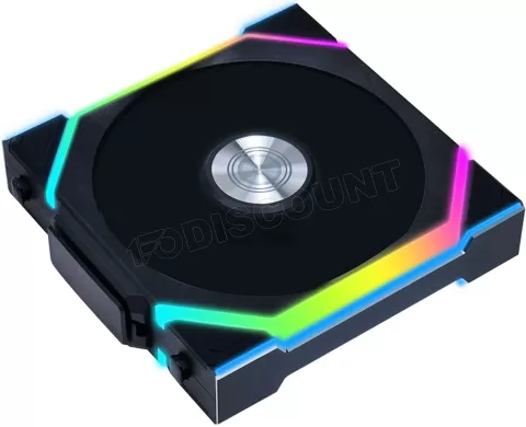 Photo de Lot de 3 Ventilateurs de boitier Lian Li Uni Fan SL Wireless RGB - 12cm (Noir)