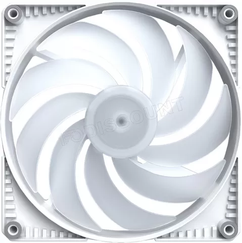 Ventilateur de refroidissement de pour radiateur CPU F140 blanc