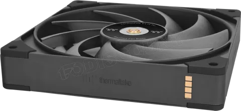 Photo de Lot de 3 Ventilateurs de boitier Thermaltake ToughFan Ex Pro - 14cm (Noir)