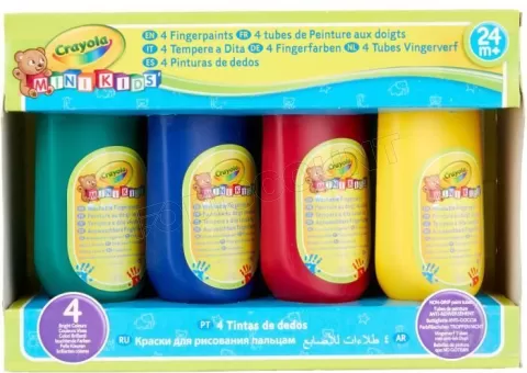 Lot de 24 Maxi Crayons de couleur à la Cire Crayola Mini Kids (Couleurs  assorties) à prix bas
