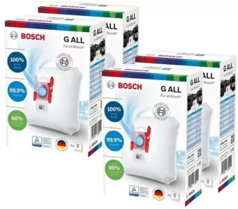 Photo de Lot de 4 Sacs Aspirateur Bosch BBZ41FGALL