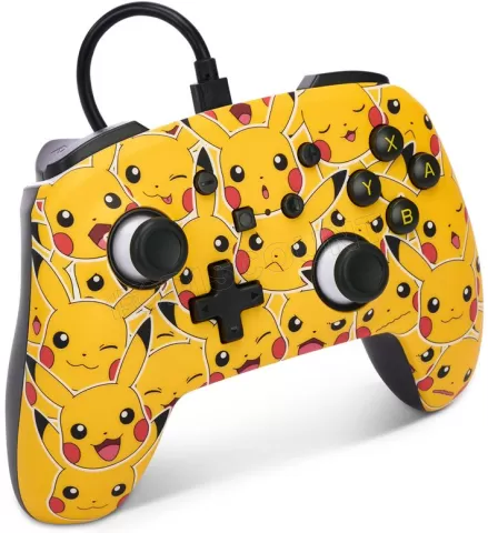 Photo de Manette de jeu filaire PowerA Enhanced Pokémon : Pikachu Moods pour Nintendo Switch/PC