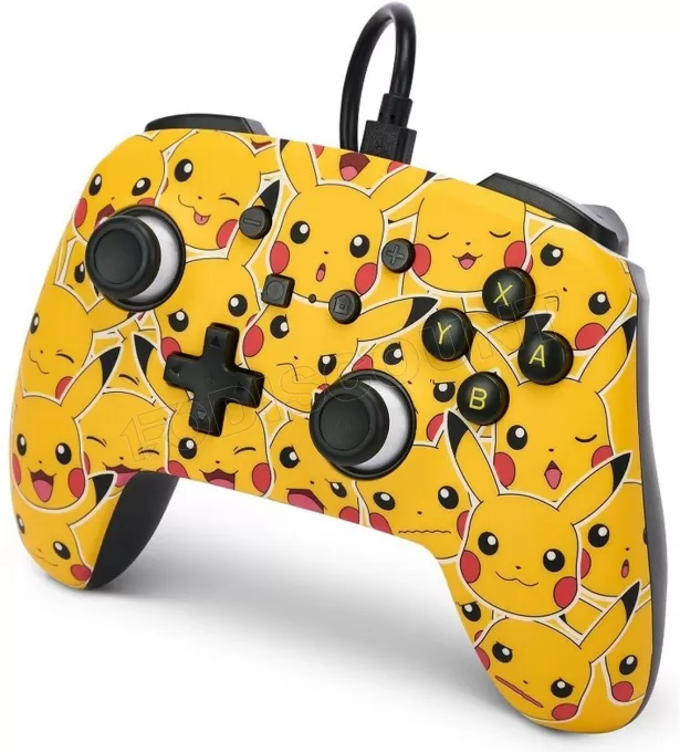 Manette de jeu filaire PowerA Enhanced Pokémon : Pikachu Moods pour Nintendo Switch/PC