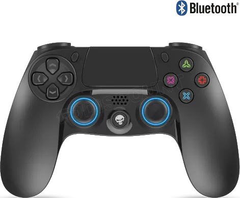 Manette de jeu sans fil Bluetooth Spirit of Gamer PGP Pro Gaming pour PS4 (Noir)