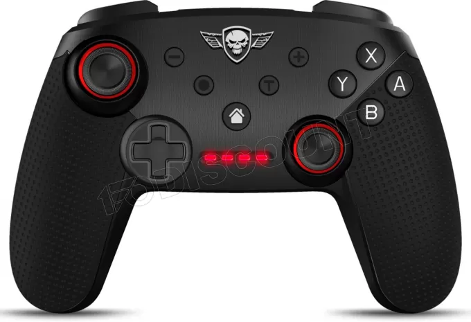 Manette de jeu sans fil Bluetooth Spirit of Gamer Pro Gaming pour Nintendo Switch (Noir)