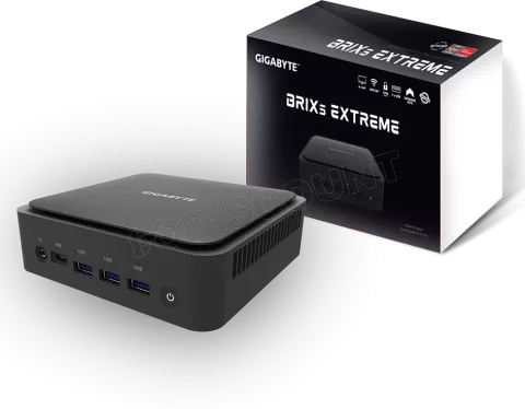 Photo de Mini PC Gigabyte Brix Extreme - Ryzen 3 5300U (Noir)