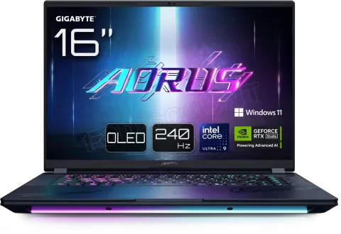 Photo de Ordinateur Portable Gigabyte Aorus Master 16 BYHC5FRE64SP (16") Win11 Pro