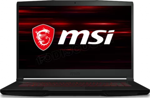 Photo de Ordinateur Portable MSI GF63 Thin 10SC-083XFR (15,6") FreeDOS (Noir)