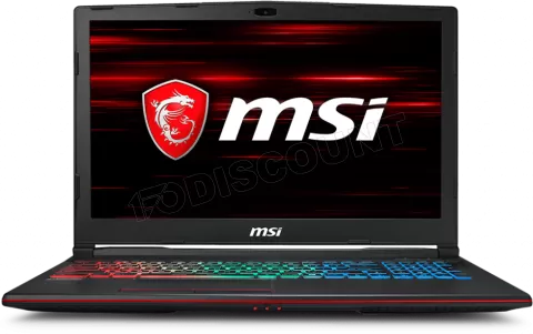 Ordinateur Portable MSI Leopard GP63 8RE-096XFR (15,6) FreeDOS (Noir) à  prix bas