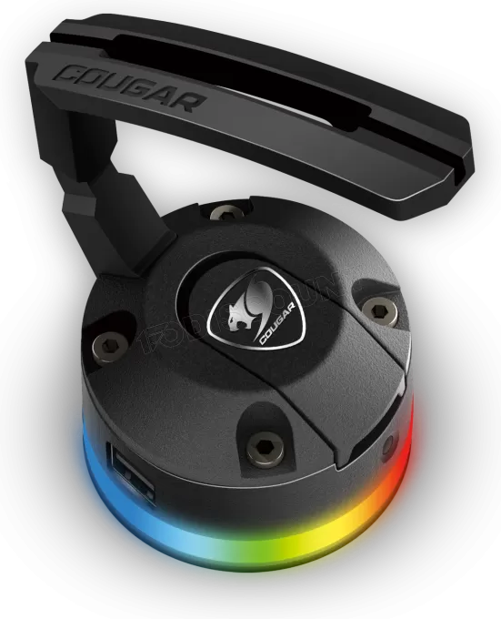 Organisateur de câble de souris Cougar Bunker RGB (Noir)