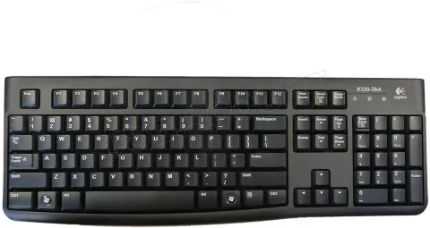 Photo de Pack 2en1 (Clavier/Souris) Logitech Desktop MK120 (Noir)