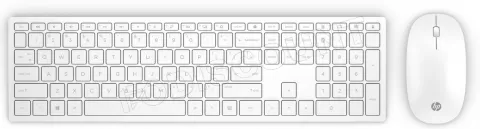 Photo de Pack 2en1 (Clavier/Souris) sans fil HP Pavilion 800 (Blanc)