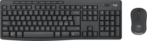 Photo de Pack 2en1 (Clavier/Souris) sans fil Logitech MK370 Combo Business (Noir)