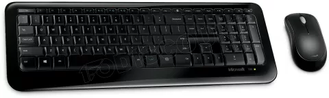 Photo de Pack 2en1 (Clavier/Souris) sans fil Microsoft Wireless Desktop 850 - OEM (Noir)