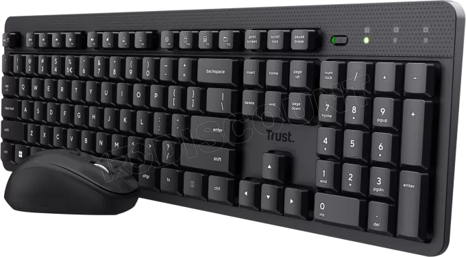 Pack 2en1 (Clavier/Souris) sans fil Trust Ody II (Noir)