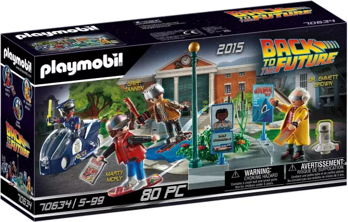 Playmobil 70634 Retour vers le futur : Partie II - Course d'hoverboard