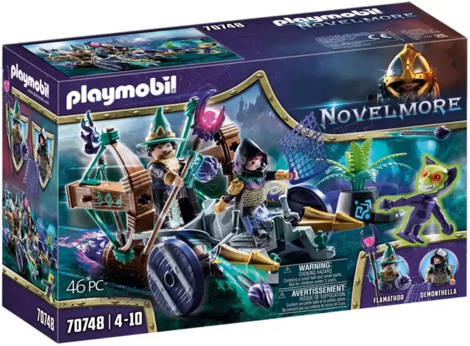 Playmobil 70748 Novelmore - Violet Vale : Véhicule catapulte