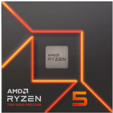 Photo de Processeur AMD Ryzen 5 7500 (5 Ghz) AM5 - Sans iGPU Version OEM (Tray)