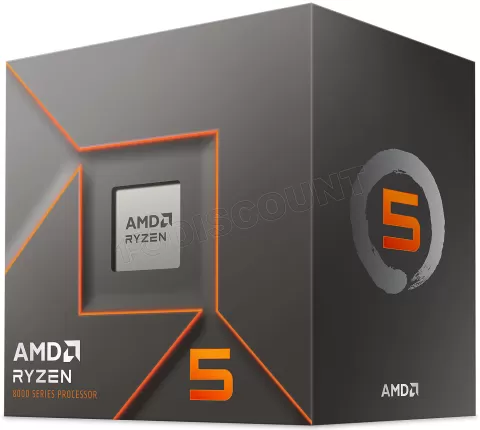 Photo de Processeur AMD Ryzen 5 8400F (4,7Ghz) AM5 - Sans iGPU