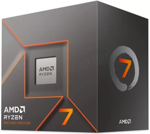 Photo de Processeur AMD Ryzen 7 8700F (5,0Ghz) AM5 - Sans iGPU