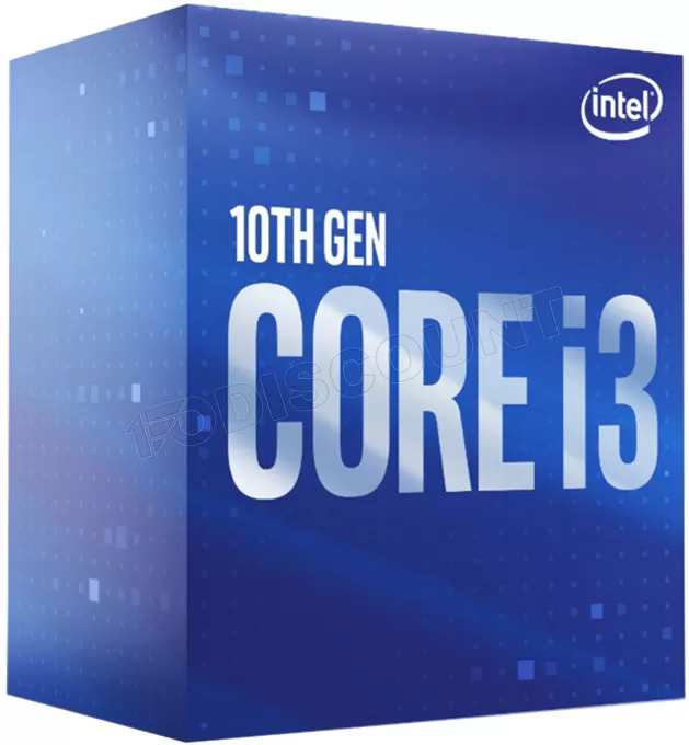 Processeur Intel Core i3-10100 (4,3 Ghz) LGA 1200