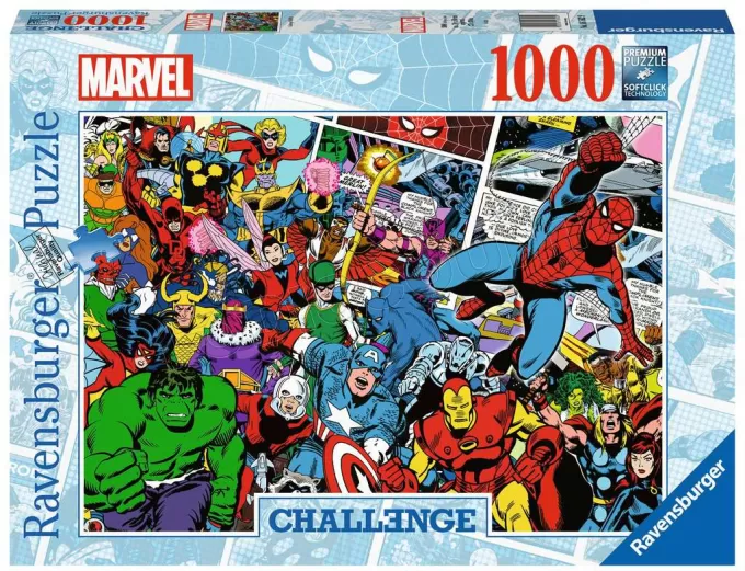 Puzzle Ravensburger - Challenge : Marvel (1000 pièces)