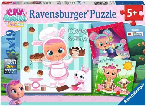 Puzzle Ravensburger - Cry Babies Magic Tears (2x24 pièces) à prix bas