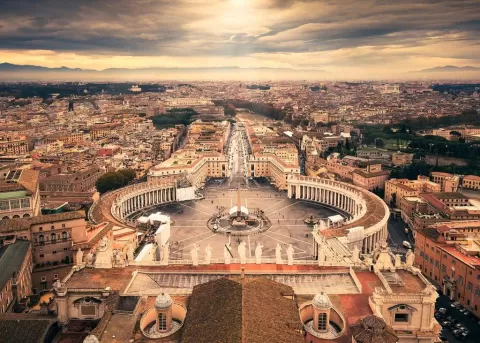 Photo de Puzzle Ravensburger - Rome (1000 pièces)