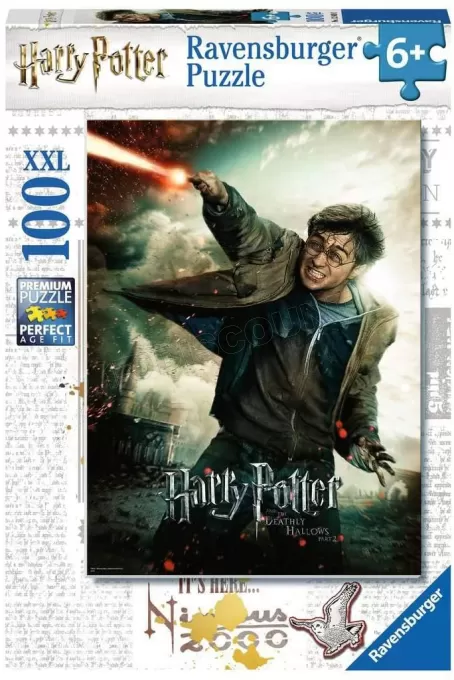 Puzzle Ravensburger - XXL : Le monde fantastique d Harry Potter (100 pièces)