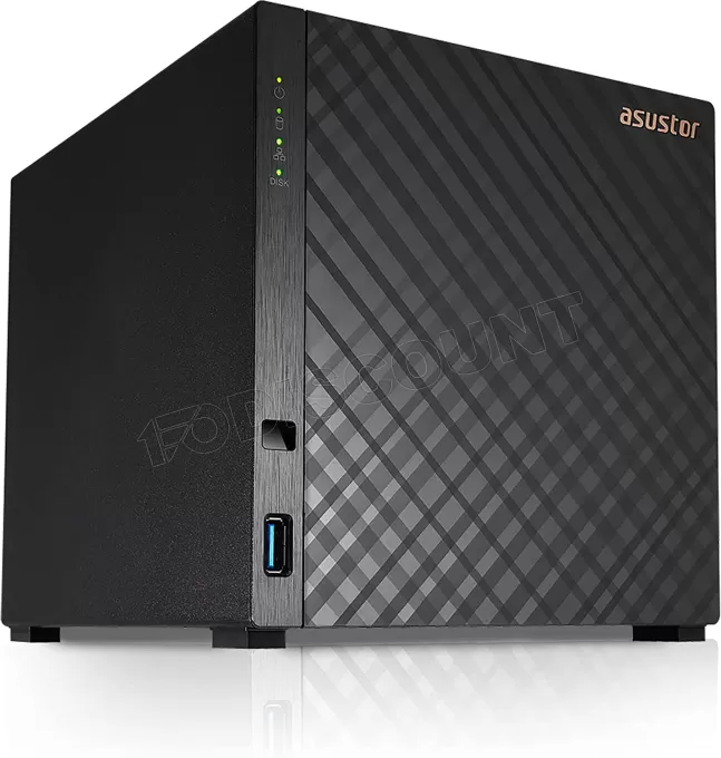 Serveur NAS Asustor Drivestor 4 AS-1104T - 4 baies (Noir)