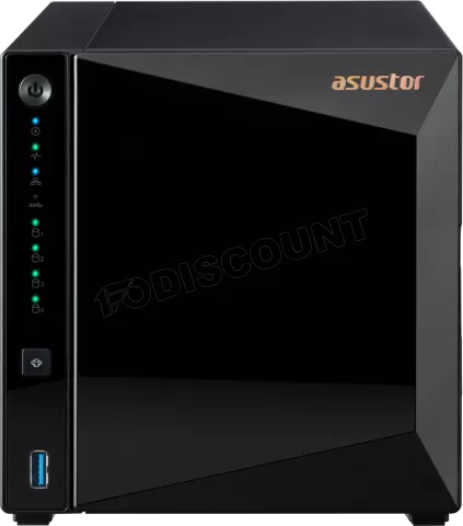 Photo de Serveur NAS Asustor Drivestor 4 Pro V2 AS-3304TE0 - 4 baies (Noir)