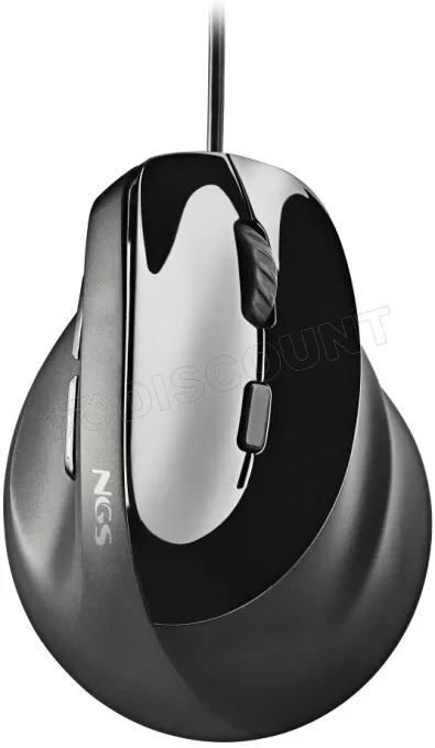 Souris filaire ergonomique verticale NGS Samsara (Noir)