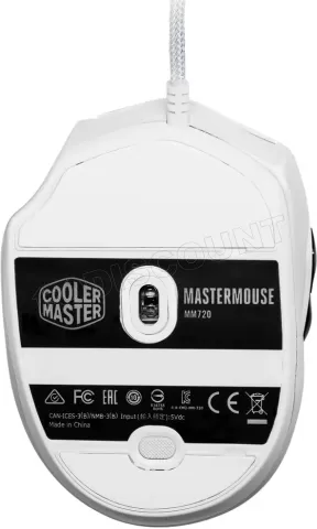 Photo de Souris filaire Gamer Cooler Master MasterMouse MM720 RGB (Blanc Brillant)