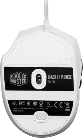 Photo de Souris filaire Gamer Cooler Master MasterMouse MM720 RGB (Blanc Mat)