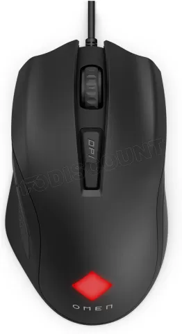 Photo de Souris filaire Gamer HP Omen Vector RGB (Noir)