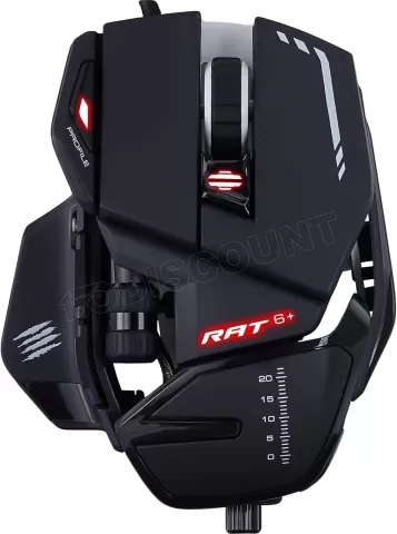 Photo de Souris filaire Gamer Mad Catz Rat 6+ (Noir)