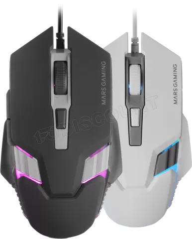 Photo de Souris filaire Gamer Mars Gaming MM024 RGB (Noir)