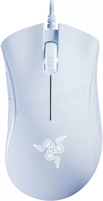 Souris filaire Gamer Razer DeathAdder Essential (Blanc)