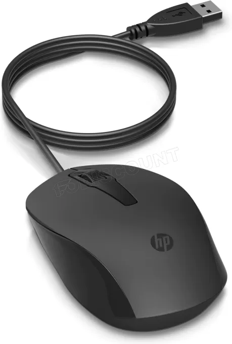 Souris filaire HP 150 (Noir)