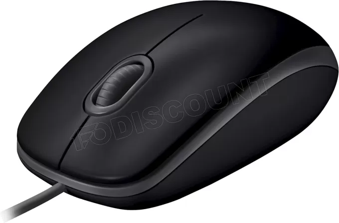 Souris filaire Logitech B110 Silent USB (Noir)