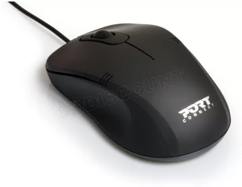 Photo de Souris filaire Port Designs Office Pro (Noir)