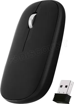 Souris sans fil Bluetooth T'nB Dual Connect (Noir)