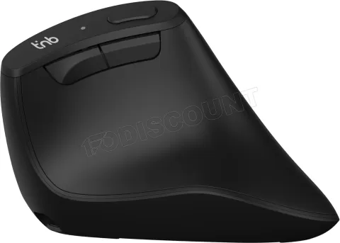 Photo de Souris sans fil ergonomique verticale T'nB Ergo Infinite (Noir)