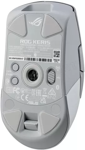 Photo de Souris sans fil Gamer Asus Rog Keris Aimpoint (Blanc)